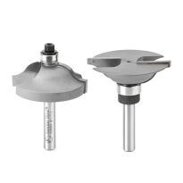 Amana Tool 49667 Carbide Tipped 2-Piece Ogee Stile and Rail 1/4 Inch Shank Set