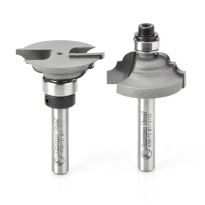 Amana Tool 49673 Carbide Tipped 2-Piece Classical Stile and Rail 1/4 Inch Shank Set