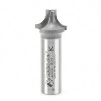 Amana Tool 49700 Carbide Tipped Plunging Round Over 1/4 Radius x 3/4 Dia x 1/2 x 1/2 Inch Shank