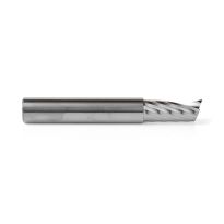 Amana Tool 51487 Solid Carbide CNC Spiral 'O' Single Flute, Aluminum Cutting 1/2 Dia x 1-1/8 x 1/2 Shank x 3-1/2 Inch Long Up-Cut Router Bit
