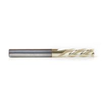 Amana Tool 51535 Solid Carbide CNC Spiral for Glass Reinforced Plastic Cutting 1/4 Dia x 3/4 x 1/4 Shank Down-Cut ZrN Coated Router Bit