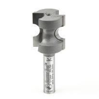 Amana Tool 51544 Carbide Tipped Bullnose 5/32 Radius x 21/32 Dia x 3/4 x 1/4 Inch Shank