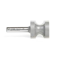 Amana Tool 51545 Carbide Tipped Bullnose 3/16 Radius x 7/8 Dia x 7/8 x 1/4 Inch Shank