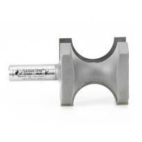 Amana Tool 51564 Carbide Tipped Bullnose 5/8 Radius x 2 Inch Dia x 2 Inch x 1/2 Shank