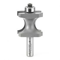 Amana Tool 51574 Carbide Tipped Bullnose 1/2 Radius x 1-13/16 Dia x 1-9/32 x 1/2 Inch Shank