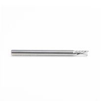 Amana Tool 51771 Solid Carbide CNC Spiral 'O' Flute, Aluminum Cutting 1/8 Dia x 1/4 x 1/8 Shank Down-Cut