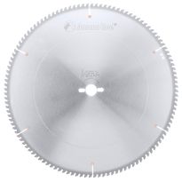 Amana Tool 520121-30 Carbide Tipped Aluminum and Non-Ferrous Metals 20 Inch Dia x 120T TCG, -6 Deg, 30mm Bore