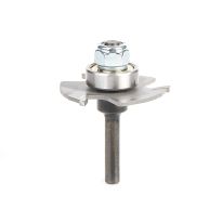 Amana Tool 53404 Slotting Cutter Assembly 3 Wing x 1-7/8 Dia x 3/32 x 1/4 Inch Shank