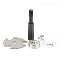 Amana Tool 53406-1 Slotting Cutter Assembly 3 Wing x 1-7/8 Dia x 1/8 x 1/2 Inch Shank