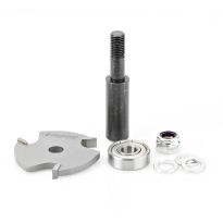 Amana Tool 53409-1 Slotting Cutter Assembly 3 Wing x 1-7/8 Dia x 7/32 x 1/2 Inch Shank