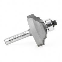 Amana Tool 54102 Carbide Tipped Classical Bead & Cove 13/64 x 5/16 Radius x 1-1/4 Dia x 1/2 x 1/4 Inch Shank