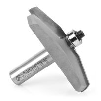 Amana Tool 54133 Carbide Tipped Raised Panel for Shaker Door 2-3/16 Dia x 7/8 x 1/2 Inch Shank