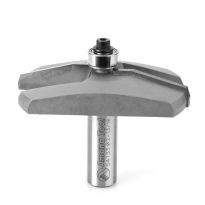 Amana Tool 54133 Carbide Tipped Raised Panel for Shaker Door 2-3/16 Dia x 7/8 x 1/2 Inch Shank