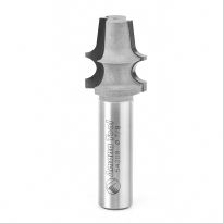 Amana Tool 54208 Carbide Tipped Edge Beading 5/32 Radius x 7/8 Dia x 1-1/32 x 1/2 Inch Shank