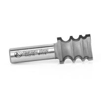Amana Tool 54216 Carbide Tipped Variable Beading 9/64 x 7/64 x 1/16 Radius x 7/8 Dia x 1-1/16 x 1/2 Inch Shank