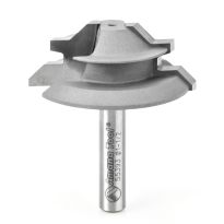 Amana Tool 55393 Carbide Tipped Lock Miter 45 Deg x 1-1/2 Dia x 1/2 x 1/4 Inch Shank for 5/16 - 7/16 Material