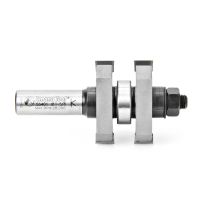 Amana Tool 55401 Carbide Tipped Tongue & Groove 3/8 Kerf x 1-5/8 Dia x 1-1/8 x 1/2 Inch Shank Assembly for 3/4 - 1-1/8 Material