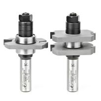 Amana Tool 55407 2-Piece Carbide Tipped Tongue & Groove 1/2 Kerf x 1-7/8 Dia x 3/4 x 1/2 Inch Shank Set for 1/2 - 3/4 Material