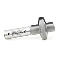 Amana Tool 55410 Carbide Tipped Wedge Groove 15 Deg x 1-1/4 Dia x 1-1/4 x 1/2 Inch Shank