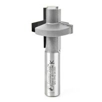 Amana Tool 55410 Carbide Tipped Wedge Groove 15 Deg x 1-1/4 Dia x 1-1/4 x 1/2 Inch Shank