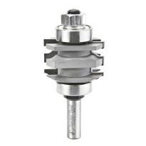 Amana Tool 55462 Carbide Tipped One Piece Ogee Stile & Rail 2 Dia x 1-9/32 x 7/32 Radius x 1/2 Inch Shank