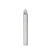 Amana Tool 56125-M Solid Carbide Point Cutting Roundover 3mm Radius x 6mm Dia x 8mm x 6mm Shank Router Bit