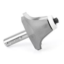 Amana Tool 57130 Carbide Tipped Undermount Bowl Solid Surface 2-1/4 Dia x 1-1/4 x 18 Deg x 1/2 Inch Shank