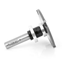 Amana Tool 57165 Carbide Tipped 4 Wing Cut Out Solid Surface 3 Dia x 3/16 x 1/2 Inch Shank x 27/32 Depth of Cut