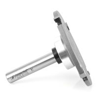 Amana Tool 57166 Carbide Tipped 4 Wing Cut Out Solid Surface 3 Dia x 1/4 x 1/2 Inch Shank x 1 Depth of Cut