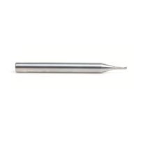 Amana Tool 57300 Metric Solid Carbide CNC Spiral 'O' Single Flute, Aluminum Cutting 2mm Dia x 6mm x 6mm Shank x 64mm Long Up-Cut Router Bit