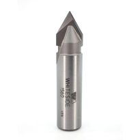 Whiteside 1560 60-Degree V-Groove Bit 1/2"Shank, 1/2"Cut Diameter, 7/16"Point Length