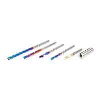 Amana Tool AMS-112 5-Pc Solid Carbide Signmaking/Engraving CNC Router Bit Pack, 1/8 Shank