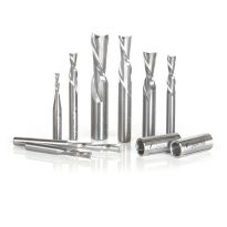 Amana Tool AMS-123 8-Piece Down-Cut Spiral CNC Router Bit Collection