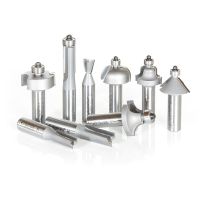 Amana Tool AMS-211 9-Piece Carbide Tipped Set 1/2 Inch Shank