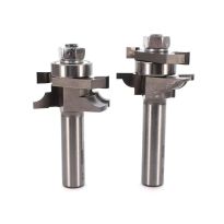 Whiteside 6003 Bead Stile & Rail Set 1/2"Shank, 7/8"Cut Length, 3/8" Reveal