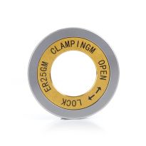 Amana Tool CON-ER25M 35mm CNC Collet Nut for Standard ER25M