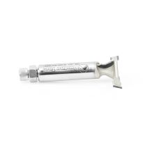 Amana Tool DRB-300-RH CNC Polycrystalline Diamond (PCD) Tipped T-Slot 1-3/8 Dia x 1/4 x 1/2 Inch Shank Router Bit 2+1 Cutters