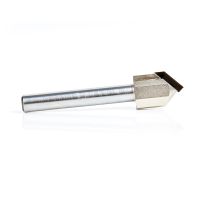 Amana Tool DRB-418 CNC Polycrystalline Diamond (PCD) 90 Degree Engraving, V-Grooving and Chamfering Router Bit 1/2 Dia x 1/4 x 1/4 Shank