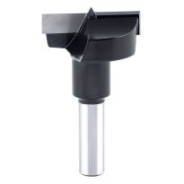Amana Tool EB-351 Carbide Tipped Economy Hinge Boring Bit R/H 35mm Dia x 57mm Long x 3/8 Shank