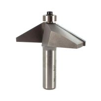 Whiteside 2318 Edge Bevel Bit 1/2"Shank, 60-Degree, 1-1/8"Cut Length