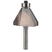 Whiteside 2308 Edge Bevel 1/4"Shank, 30-Degree, 7/8"Cut Length
