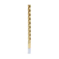 Amana Tool HSS1214 High Speed Steel (HSS) Foam Cutting End Mill Extended Reach 1/2 Dia x 6 x 8 Long x 1/2 Shank CNC 4-Flute Spiral Up-Cut Router Bit TiN Coated