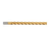 Amana Tool HSS1216 High Speed Steel (HSS) Foam Cutting End Mill Extended Reach 3/4 Dia x 10 x 12-1/2 Long x 3/4 Shank CNC 4-Flute Spiral Up-Cut Router Bit TiN Coated