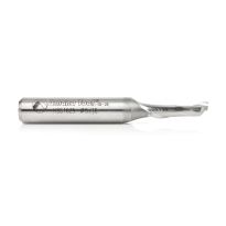 Amana Tool HSS1625 High Speed Steel (HSS) Single Flute Spiral Aluminum Cutting 5/16 Dia x 1 x 1/2 Inch Shank Up-Cut Router Bit