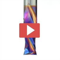 Amana Tool 46354-K CNC Solid Carbide Spektra™ Extreme Tool Life Coated Mortise Compression Spiral 1/2 Dia x 1-1/4 Inch x 1/2 Shank