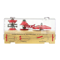 Freud 98-300 3 Piece Door Construction Bit Set
