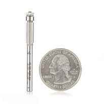 Amana Tool MR0105 Carbide Tipped Miniature Flush Trim 3/16 Dia x 7/16 x 1/8 Inch Shank with Mini 3/16 Dia Lower Ball Bearing
