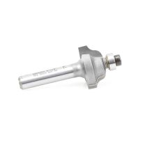 Amana Tool MRD0304 Carbide Tipped Miniature Roman Ogee 25/32 Dia x 3/8 x 1/4 Inch Shank