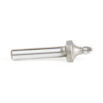 Amana Tool MRR110 Carbide Tipped Miniature Corner Rounding 3/16 Radius x 9/16 Dia x 3/8 x 1/4 Inch Shank with Mini 3/16 Dia Lower Ball Bearing
