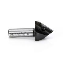 Amana Tool RC-1048 CNC Insert V-Groove 70 Deg x 1-7/32 Dia x 7/8 x 1/2 Inch Shank